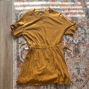 Old Navy Mustard Yellow Casual Dress